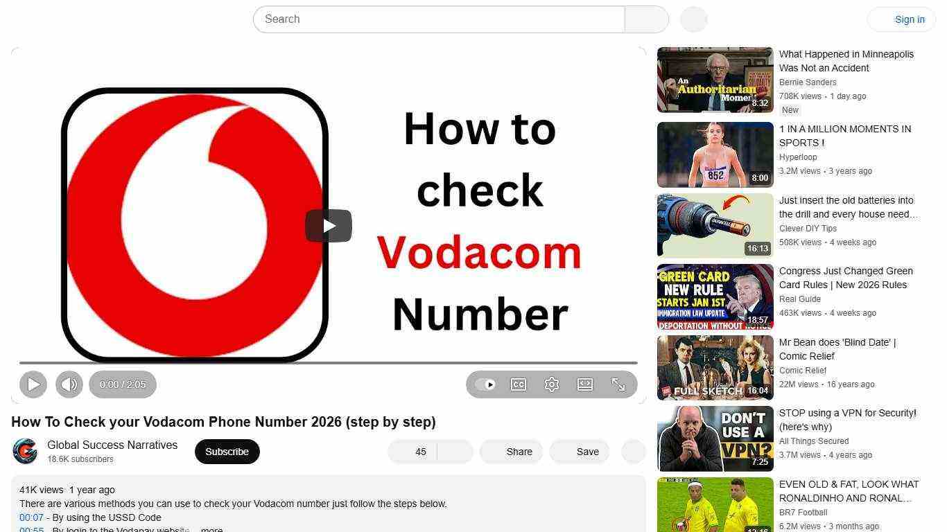 How To Check your Vodacom Phone Number 2026 (step by step) - YouTube